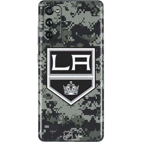 NHL Los Angeles Kings Camo Galaxy S20 Fan Edition Skin